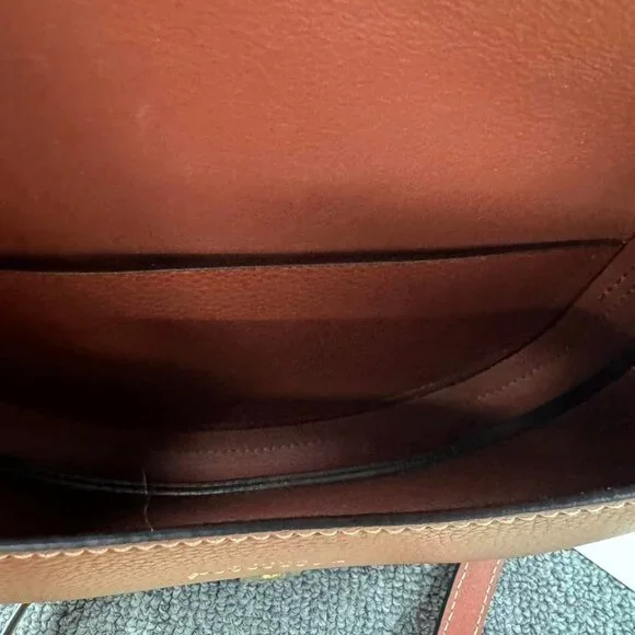 100% Authentic Chloe Suede Darryl Saddle Shoulder Bag - Picture 11 of 14